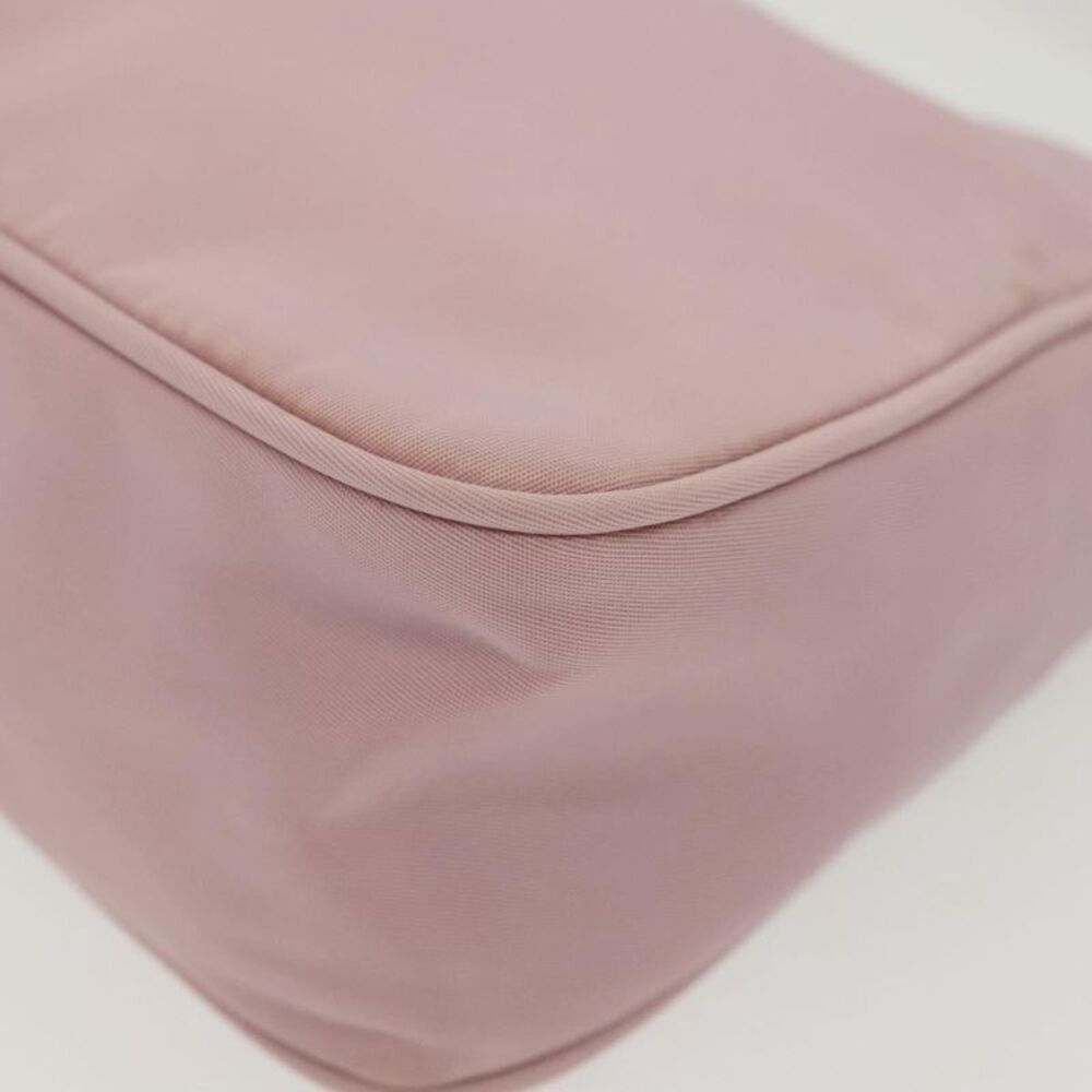 Prada Hobo Tessuto Pink Nylon Handbag - Picture 12 of 16